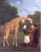 Jacques-Laurent Agasse The Nubian Giraffe Sweden oil painting artist